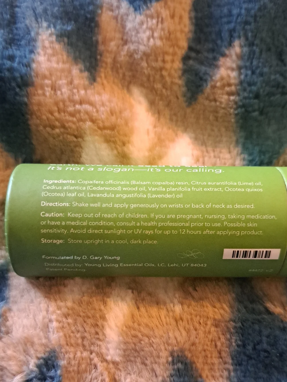 Stress Away Roller EO Blend🍃
